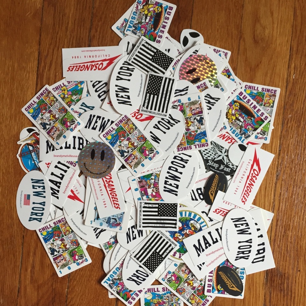 •Build your own Brandy Melville Stickers Bundle•